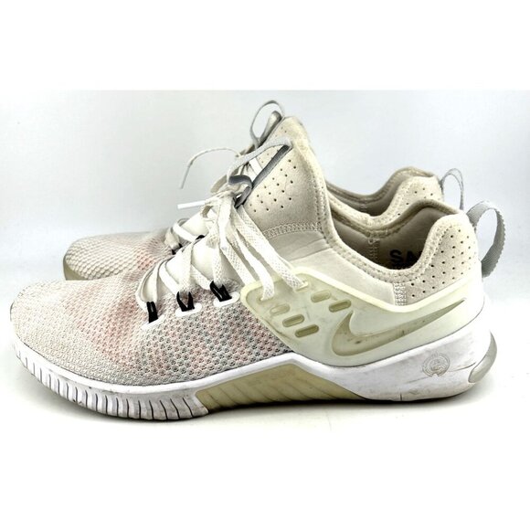 Nike Free Metcon Mens Sz 10 Beige Gym Training Shoes 587-7926 T2 - Picture 3 of 8